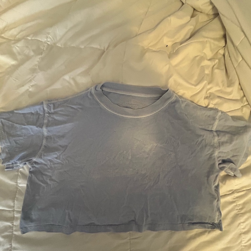 Brandy Melville Light Blue Tee